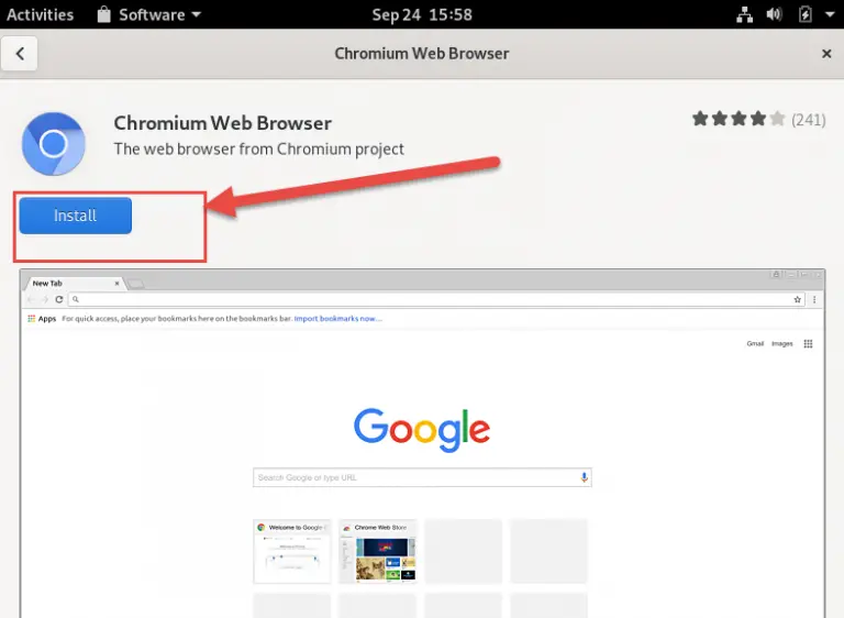 fedora chromium browser