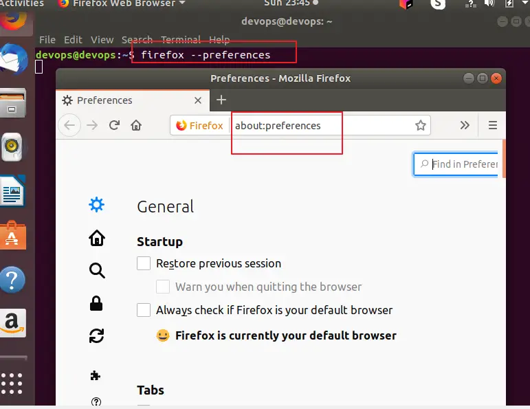 How To Start Firefox From The Command Line In Linux OSETC TECH