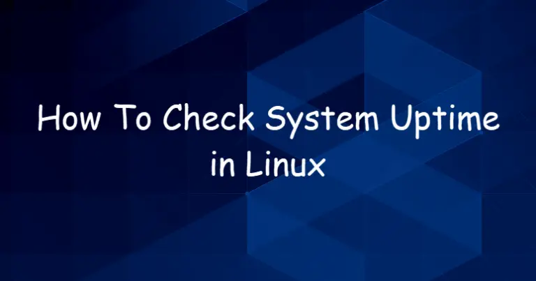 how-to-check-system-uptime-in-linux-osetc-tech